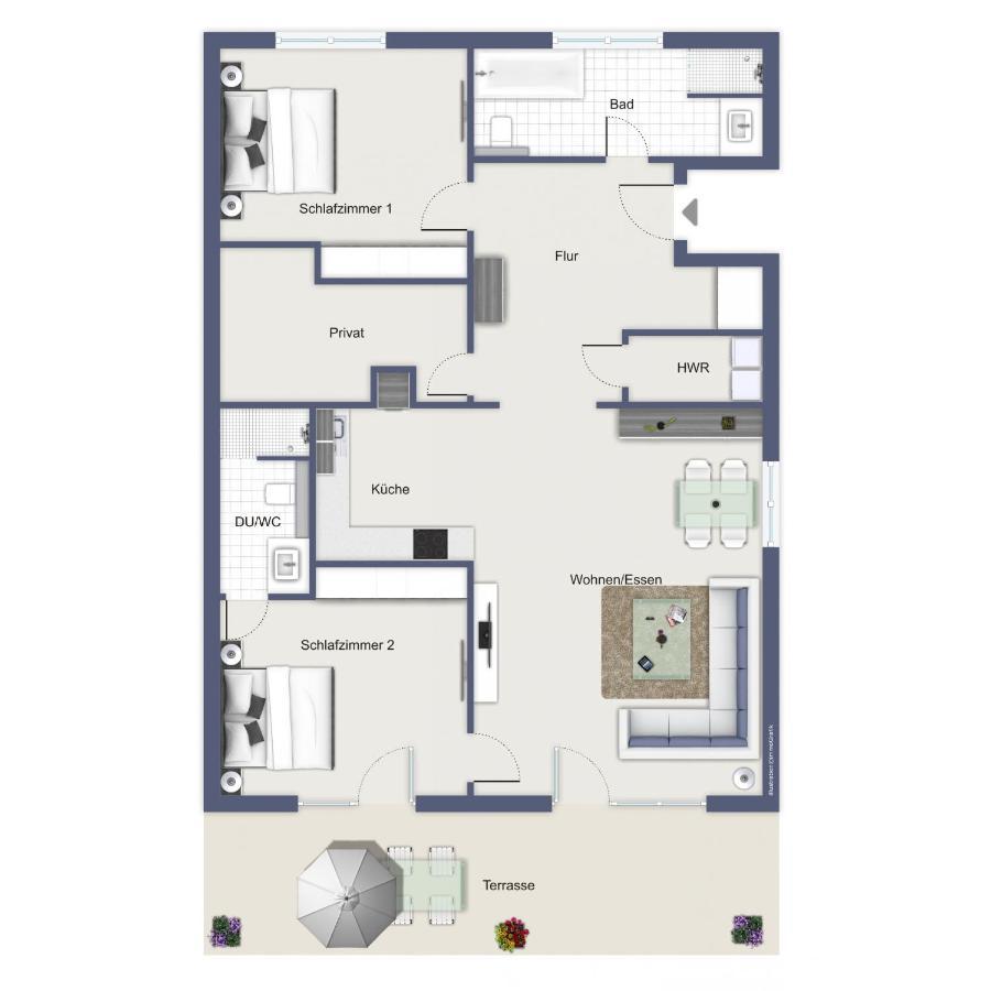Haus Am Wald Wohnung Sommer Wittenbeck Kültér fotó